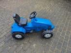 Rolly Toys trap tractor blauw buitenspeelgoed, Kinderen en Baby's, Overige merken, Gebruikt, Ophalen