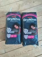 2 pakken dry nites, Ophalen