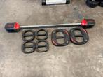 Smartbar les mills met 14 kg schijven, Sport en Fitness, Fitnessmaterialen, Ophalen of Verzenden, Halterset, Gebruikt, Smartbar