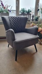Fauteuil met armleuning, Ophalen, Minder dan 75 cm, Zo goed als nieuw, Stof