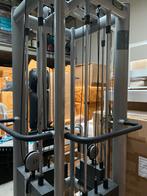 fitness Technogym 4-stack krachtstation incl. acc. twv 500 €, Sport en Fitness, Benen, Zo goed als nieuw, Metaal, Krachtstation