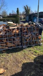 Openhaardhout elzen mooi spul einde jaar stoken, Tuin en Terras, Haardhout, Minder dan 3 m³, Ophalen of Verzenden, Blokken