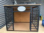 Bench voor middelgrote hond 89cm breed 70cm hoog 65cm diep, Ophalen, Zo goed als nieuw