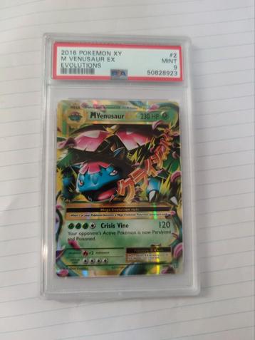 M Venusaur EX - PSA 9 Mint - XY Evolutions beschikbaar voor biedingen