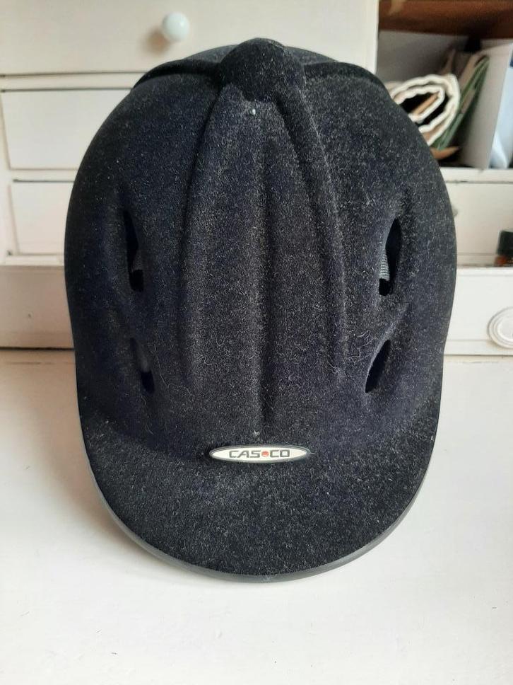Paardrijcap Casco, Dieren en Toebehoren, Paardrijkleding, Zo goed als nieuw, Dames, Heren, Kinderen, Cap, Recreatie, Ophalen of Verzenden