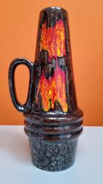 retro vintage fat lava vaas Scheurich West Germany 1974, Gebruikt, Aardewerk of Porselein, Ophalen of Verzenden, Minder dan 50 cm