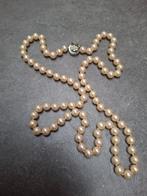 Majorica parelketting 80 cm, Sieraden, Tassen en Uiterlijk, Kettingen, Ophalen of Verzenden, Zo goed als nieuw, Wit, Overige materialen