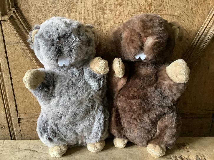 NIEUW Bukowski set bever pluche knuffels JOJO en TITI, Kinderen en Baby's, Speelgoed | Knuffels en Pluche, Nieuw, Ophalen of Verzenden