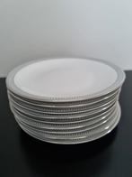 witte gebaksbordjes van Tirschenreuth 8 stuks, Antiek en Kunst, Antiek | Servies compleet, Ophalen of Verzenden