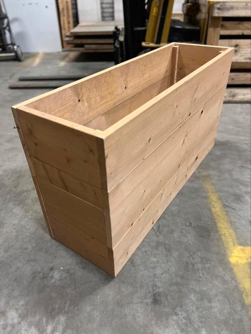 Zware Plantenbakken opslag bak vanaf €60 >25 st., Tuin en Terras, Bergingen en Tuinkasten, Nieuw, Hout, Ophalen