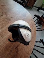Oude brommerhelm met leren binnenkant, Ophalen of Verzenden, Gebruikt