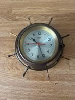 Vintage Talamex Scheepswiel Klok Maritiem Thema Decoratie Kl, Ophalen of Verzenden