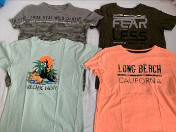 Jongens t shirts maat 146/158 beschikbaar voor biedingen