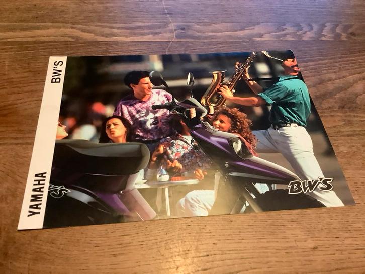 Yamaha BW's Brochure - Zeldzaam!, Fietsen en Brommers, Handleidingen en Instructieboekjes, Zo goed als nieuw, Verzenden