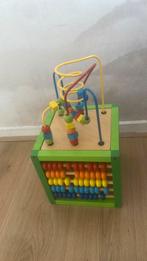 Houten activiteiten kubus, Kinderen en Baby's, Speelgoed | Houten speelgoed, Ophalen of Verzenden, Zo goed als nieuw, Overige typen