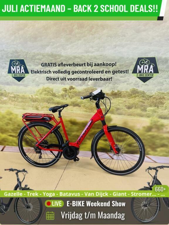 E-Bike! Cannondale Mavaro! BOSCH Middenmotor! Garantie!, Fietsen en Brommers, Elektrische fietsen, Gebruikt, Overige merken, 50 km per accu of meer