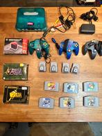 Nintendo 64 incl. Diverse games, 3 spelers of meer, Ophalen of Verzenden, Gebruikt, Vanaf 3 jaar