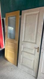 6 oude deuren te koop, Doe-het-zelf en Verbouw, Deuren en Horren, Gebruikt, Binnendeur, Ophalen of Verzenden, 200 tot 215 cm