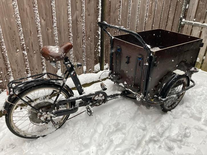 Gebruikte Elektrische Fietsfabriek Bakfiets (opknapper), Fietsen en Brommers, Fietsen | Bakfietsen, Gebruikt, Fietsfabriek, Goederen