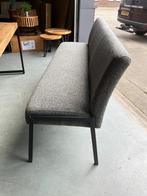 eetkamer bank 185 cm NIEUW  met binnenvering nu 250 euro, Ophalen, Nieuw, Metaal, Vier