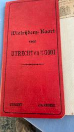 Wielrijders kaart Utrecht en t Gooi, Boeken, Atlassen en Landkaarten, Gelezen, Ophalen of Verzenden, Landkaart, Van Houtens Cacao
