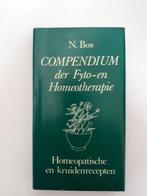 N. Bos Compendium der Fyto- en Homeotherapie, Boeken, Ophalen of Verzenden, Zo goed als nieuw