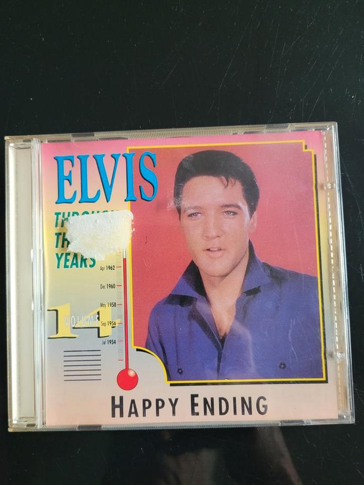 Elvis Through The Years Vol. 14 CD Happy ending, Cd's en Dvd's, Cd's | Pop, Gebruikt, 1980 tot 2000, Ophalen of Verzenden