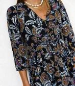 Bash jurk Volver, zwart met bloemenprint, Maat 38/40 (M), Zwart, Bash, Nieuw