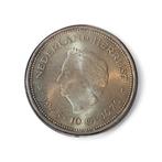 3x zilveren tiengulden stukken uit 1970, Koningin Juliana, Setje, Zilver, Ophalen of Verzenden