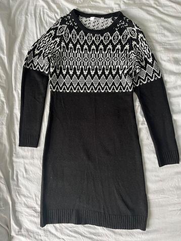 gebreide jurk met noors patroon | bpc | maat s | cosy & chic beschikbaar voor biedingen