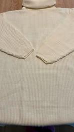 Jurk crème witte damesjurk maat L met col, Ophalen of Verzenden, Zo goed als nieuw, Boven de knie