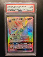 Tyranitar GX 107/095 japans PSA 9, Ophalen of Verzenden, Zo goed als nieuw, Losse kaart, Foil