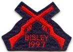 Unieke schietsport marksman badge BISLEY 1997, Verzamelen, Embleem of Badge, Overige soorten, Ophalen of Verzenden, Engeland