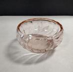 rose glas kommetje bonbonschaaltje, Antiek en Kunst, Antiek | Glas en Kristal, Ophalen of Verzenden