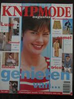 Knipmode augustus 1998 sportieve mannenmode, Hobby en Vrije tijd, Kledingpatronen, Ophalen of Verzenden, Zo goed als nieuw, Vrouw