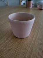 Mini bloempot plantenpot, oud roze, Dille & Kamille, nieuw, Rond, Ophalen of Verzenden, Aardewerk, Binnen