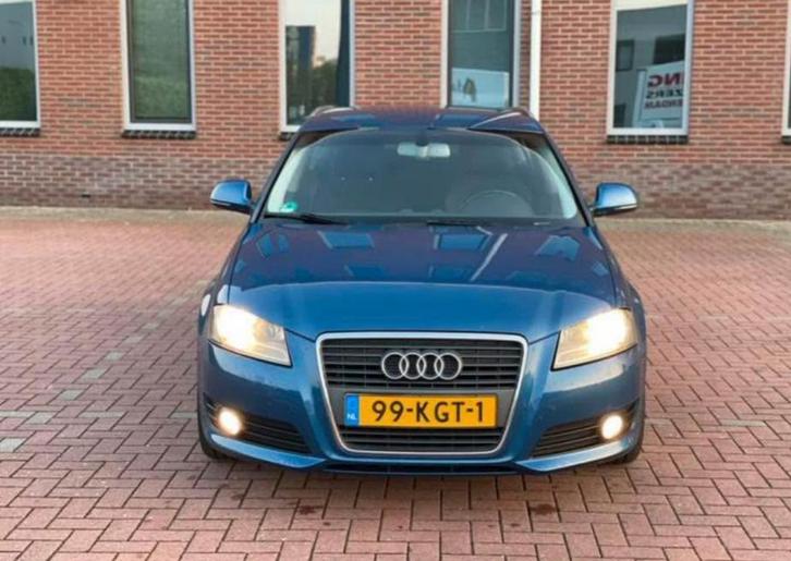 Audi A3 1.4 Tfsi 92KW Sportback 2009 Blauw, Auto's, Audi, Particulier, A3, ABS, Adaptive Cruise Control, Airbags, Android Auto