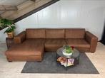 GRATIS LEVERING Loungebank Cognac 340x170 GEREINIGD, Huis en Inrichting, Banken | Bankstellen, Stof, Hoekbank, 300 cm of meer