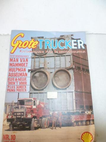 4x Postermagazine voor de beroeps chauffeur Grote Trucker  beschikbaar voor biedingen