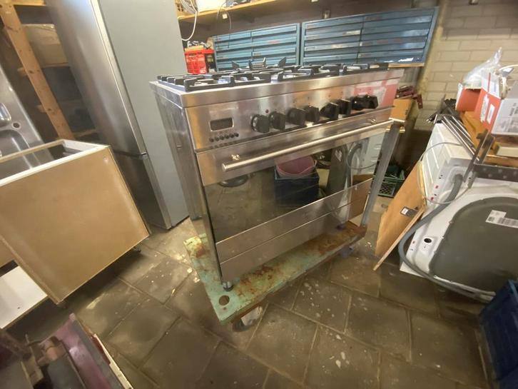 M System Losstaande Oven 90cm - Uitstekende staat, Witgoed en Apparatuur, Ovens, Gebruikt, 60 cm of meer, Ophalen