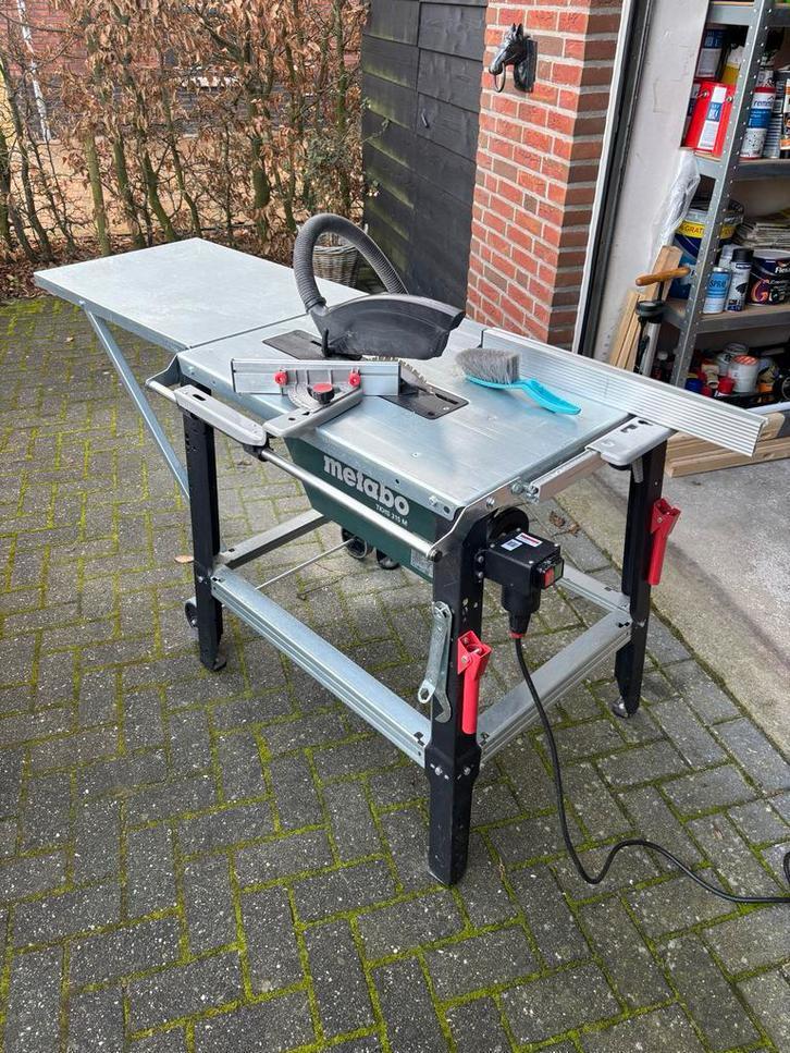 Metabo TKHS 315 M Zaagtafel (2022), Doe-het-zelf en Verbouw, Gereedschap | Zaagmachines, Zo goed als nieuw, Cirkelzaag, 1200 watt of meer
