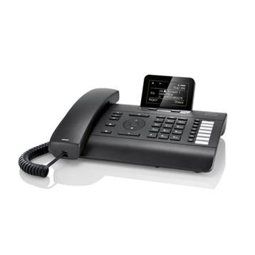 Siemens Gigaset DE410 IP PRO decttelefoon zwart beschikbaar voor biedingen