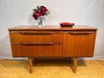 Gratis bezorging!MidCentury Retro Vintage Teak KleinDressoir, Huis en Inrichting, Gebruikt, 100 tot 150 cm, -, Teakhout
