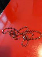 Vintage ketting., Sieraden, Tassen en Uiterlijk, Kettingen, Ophalen of Verzenden, Zo goed als nieuw, Bruin, Overige materialen