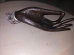 Hand van Buddha / Boeddha in bruin met zilver, Huis en Inrichting, Woonaccessoires | Boeddhabeelden, Ophalen of Verzenden, Zo goed als nieuw