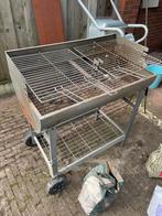 BBQ grillstar Texas houtskoolbarbeque, Tuin en Terras, Gebruikt, Ophalen, Bauhaus, Met accessoires