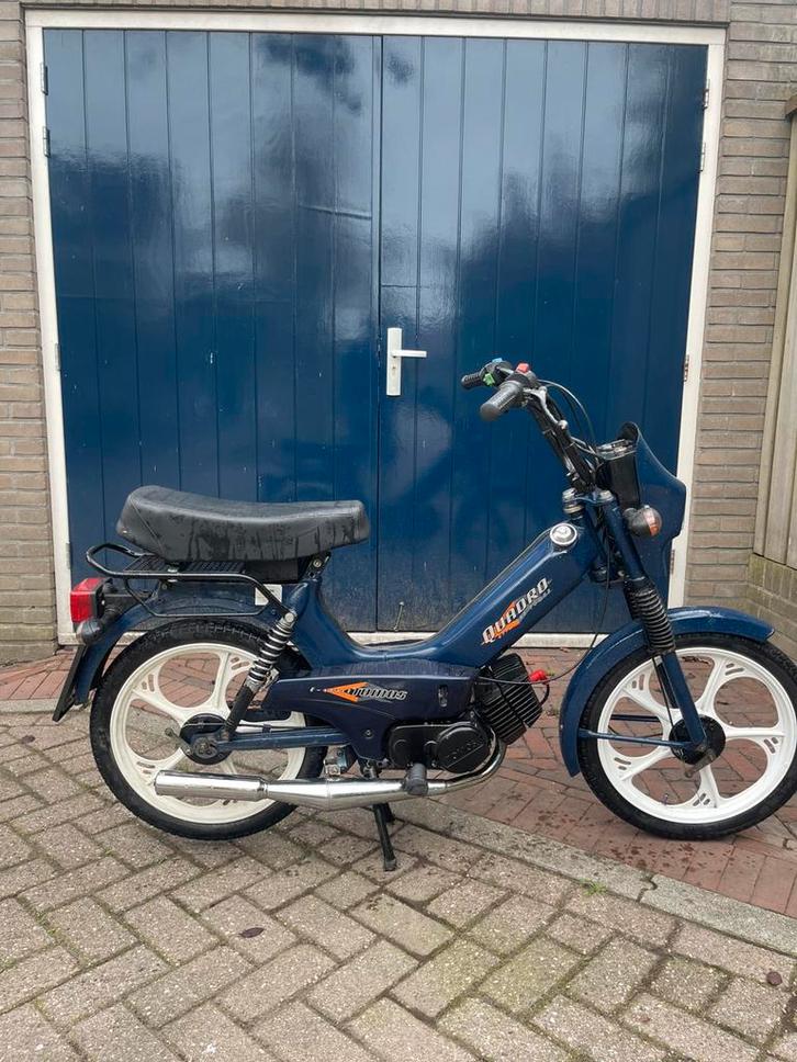 Nette tomos geel kenteken, Fietsen en Brommers, Brommers | Tomos, Gebruikt, Quadro, Maximaal 45 km/u, Ophalen