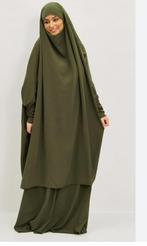 Jilbab /jilbaab abaya ghimaar 2 delig met rok 1 maat, Kleding | Dames, Ophalen of Verzenden, Zo goed als nieuw, Maat 42/44 (L)