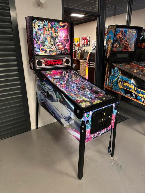 Flipperkast Stern Ghostbusters Pinball, Verzamelen, Automaten | Flipperkasten, Zo goed als nieuw, Dot-matrix, Flipperkast, Stern