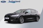 Ford Focus Wagon 1.0 EcoBoost Hybrid ST Line X 155pk | Trekh, Auto's, Stof, Gebruikt, Zwart, Stationwagon